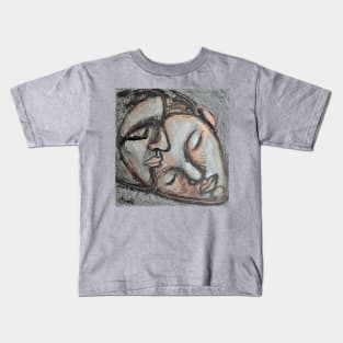 Lovers - The Portrait Of Love-1 Kids T-Shirt